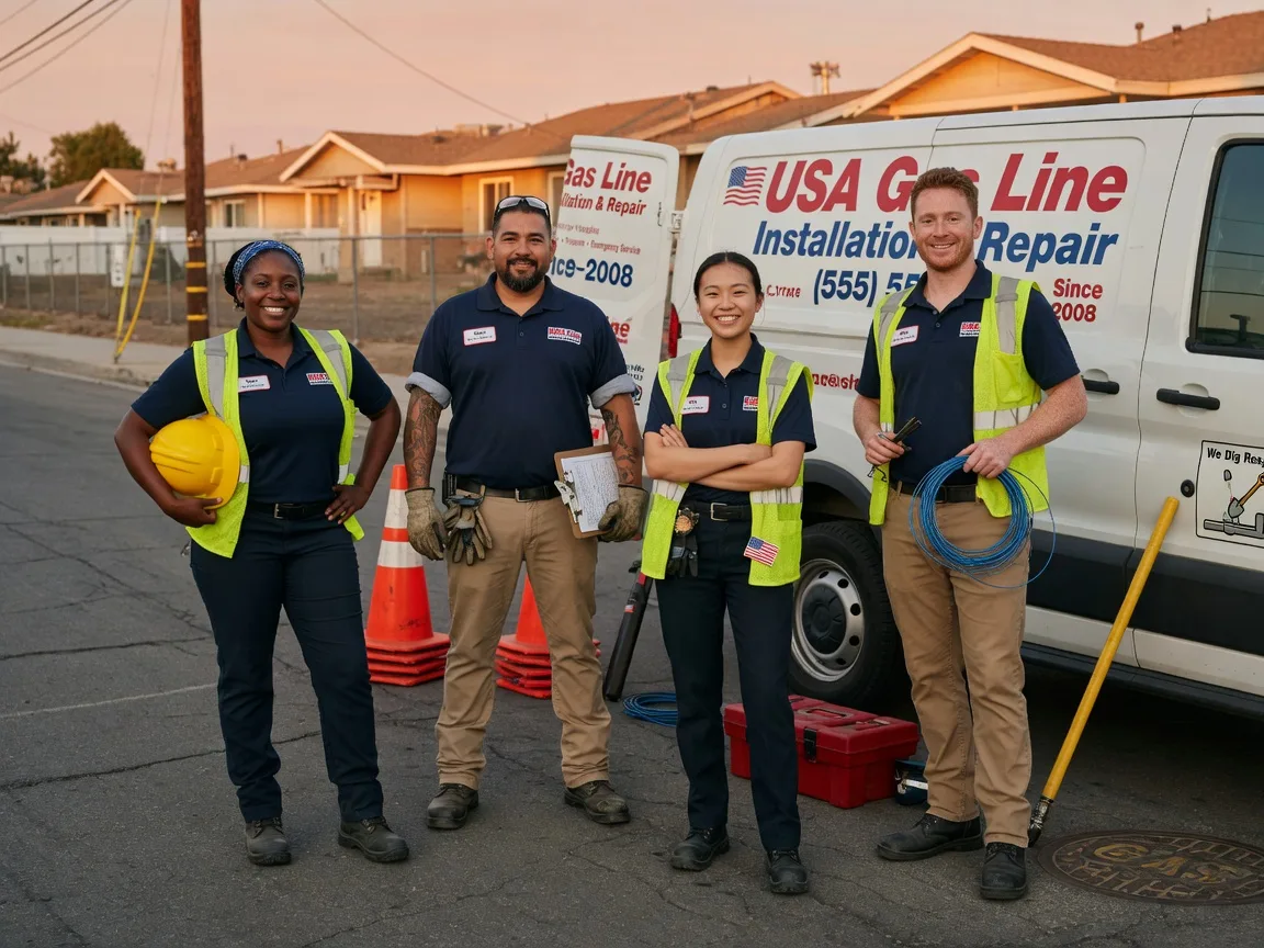 Gas Line Installation company in Gardners, PA
